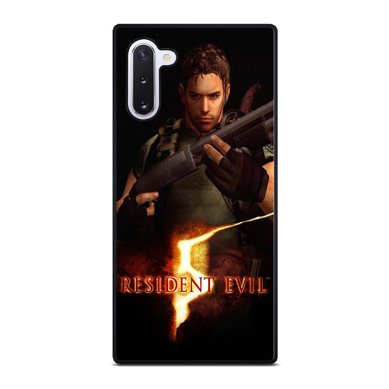 CHRIS REDFIELD RESIDENT EVIL GAMES Samsung Galaxy Note 10 Case Cover