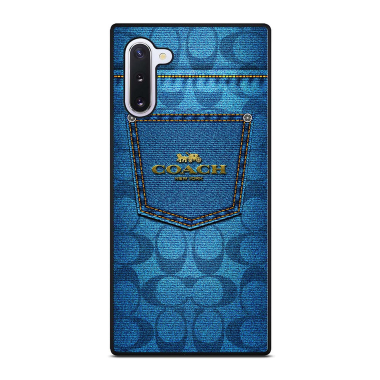COACH JEANS Samsung Galaxy Note 10 Case Cover