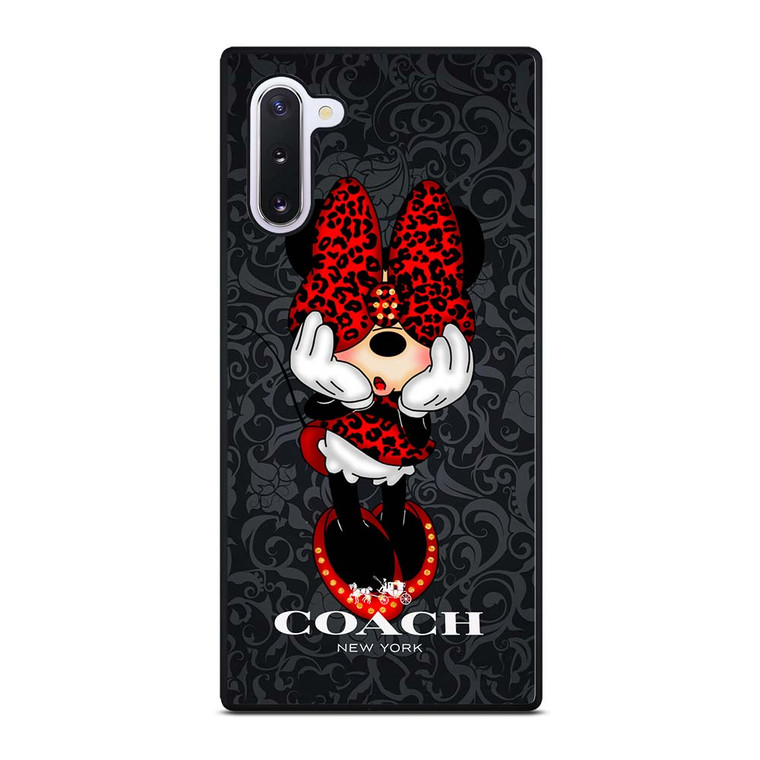 COACH MINNIE MOUSE CARTOON Samsung Galaxy Note 10 Case Cover COACH MINNIE MOUSE CARTOON Samsung Galaxy Note 10 Case Cover