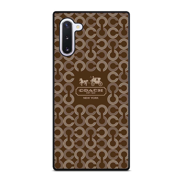 COACH NEW YORK 1941 Samsung Galaxy Note 10 Case Cover