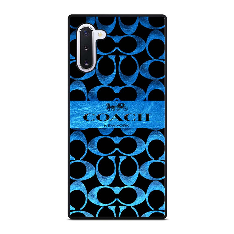 COACH NEW YORK BLUE 2 Samsung Galaxy Note 10 Case Cover
