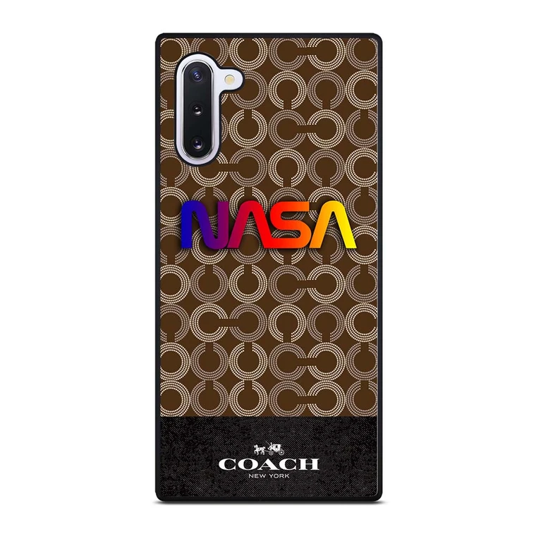 COACH NEW YORK NASA Samsung Galaxy Note 10 Case Cover