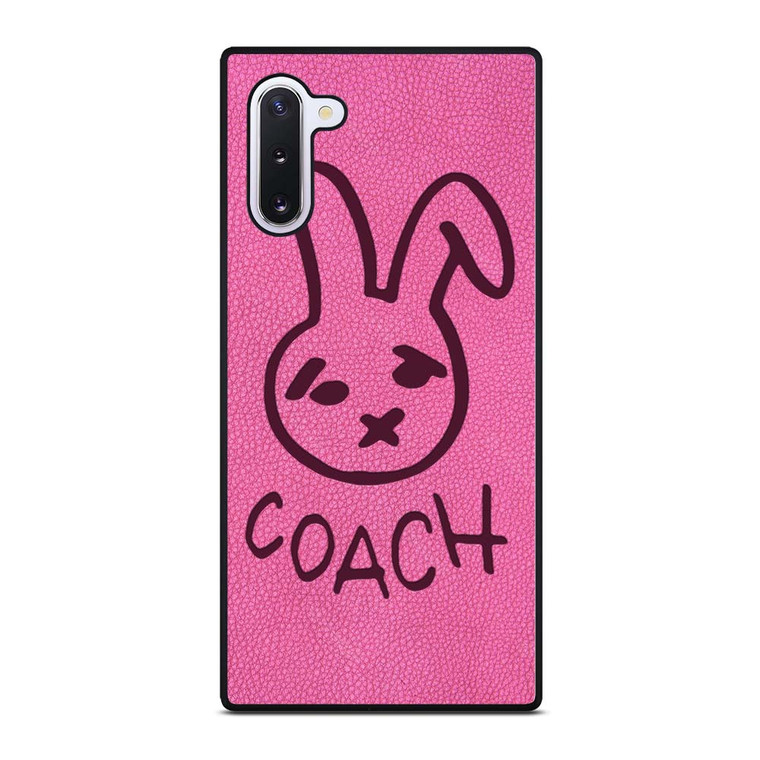COACH NEW YORK RABBIT LEATHER PINK Samsung Galaxy Note 10 Case Cover COACH NEW YORK RABBIT LEATHER PINK Samsung Galaxy Note 10 Case Cover