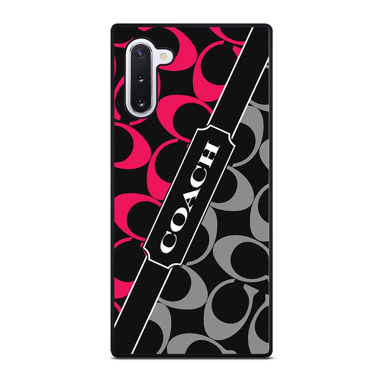 COACH NEW YORK RED WHITE Samsung Galaxy Note 10 Case Cover