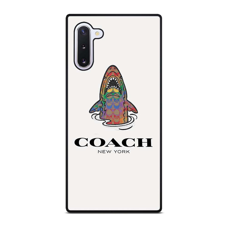 COACH NEW YORK SHARK Samsung Galaxy Note 10 Case Cover