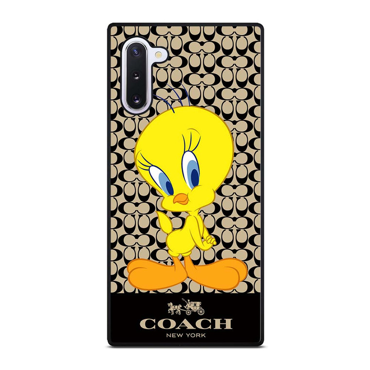 COACH NEW YORK TWEETY BIRD Samsung Galaxy Note 10 Case Cover