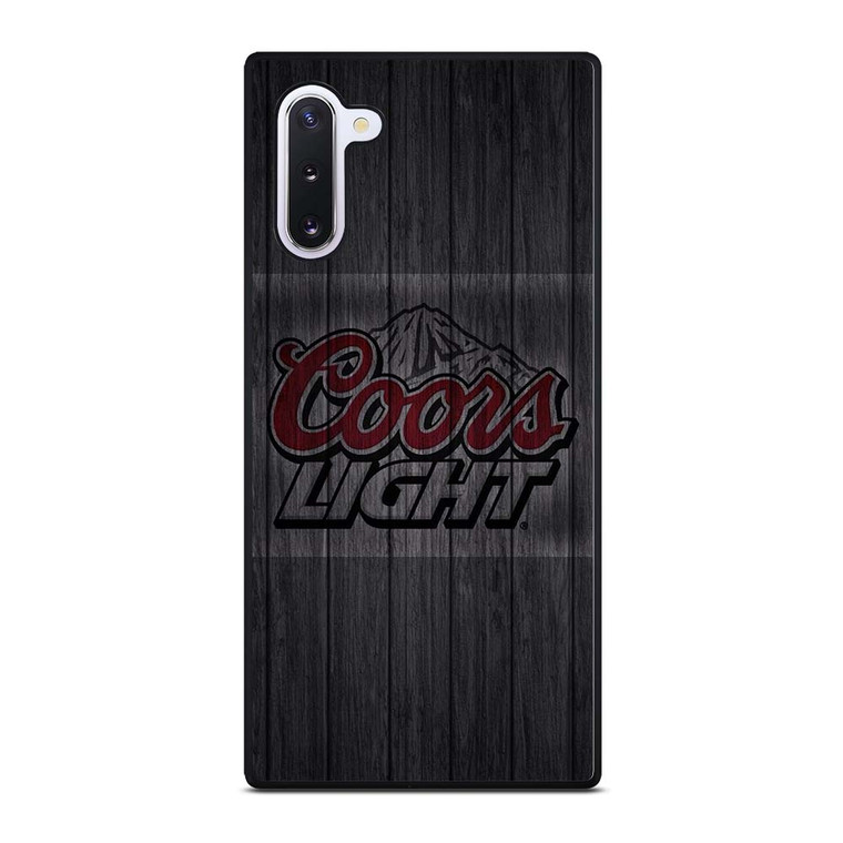 COORS LIGHT WOODEN LOGO Samsung Galaxy Note 10 Case Cover