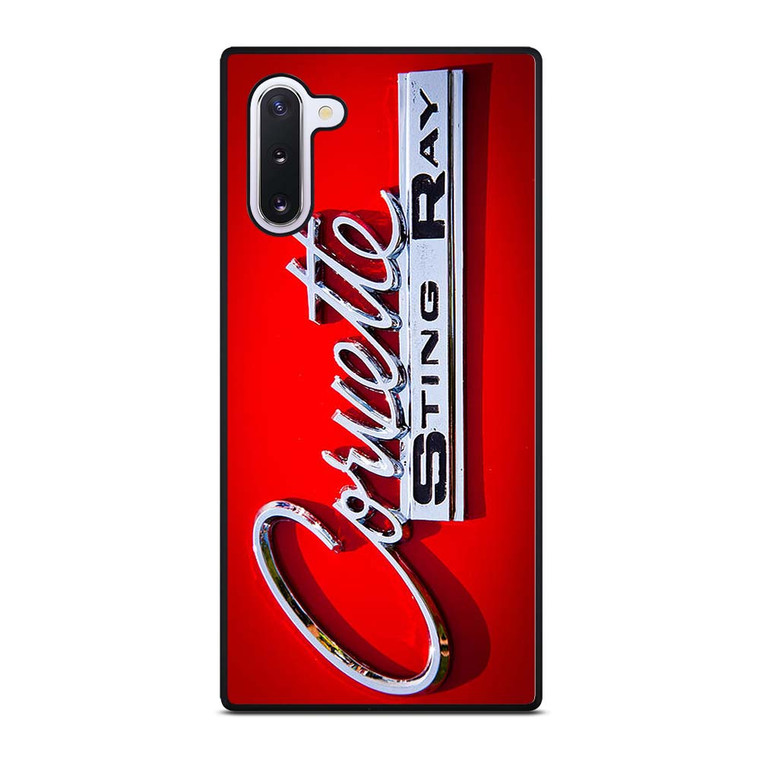 CORVETTE STINGRAY RED EMBLEM Samsung Galaxy Note 10 Case Cover