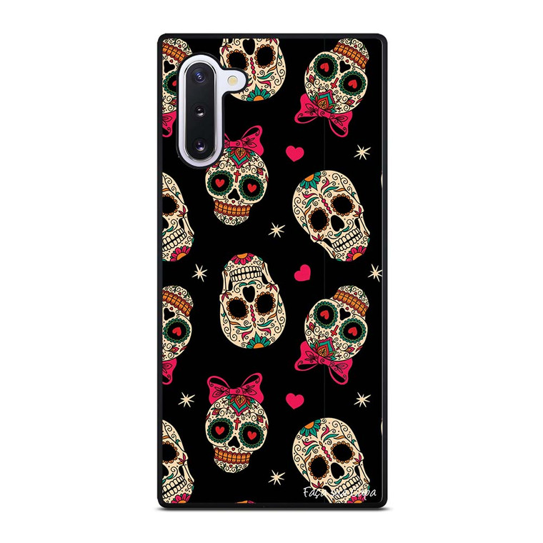 DAY OF THE DEAD CUTE PATTERN Samsung Galaxy Note 10 Case Cover