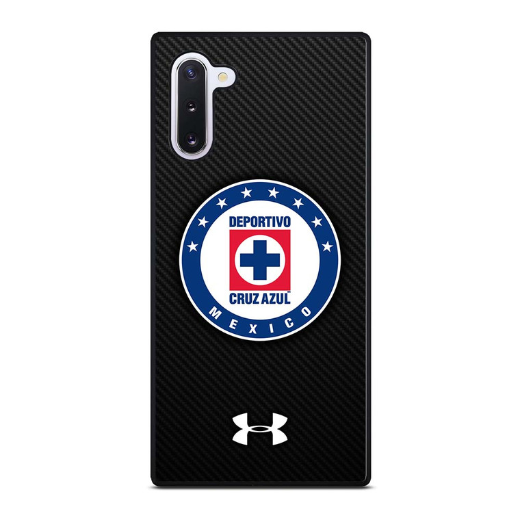 DEPORTIVO CRUZ AZUL CARBON LOGO Samsung Galaxy Note 10 Case Cover