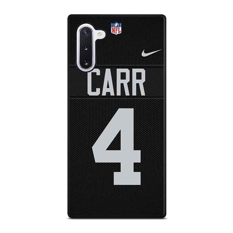 DEREK CARR LAS VEGAS RAIDERS NFL KIT Samsung Galaxy Note 10 Case Cover