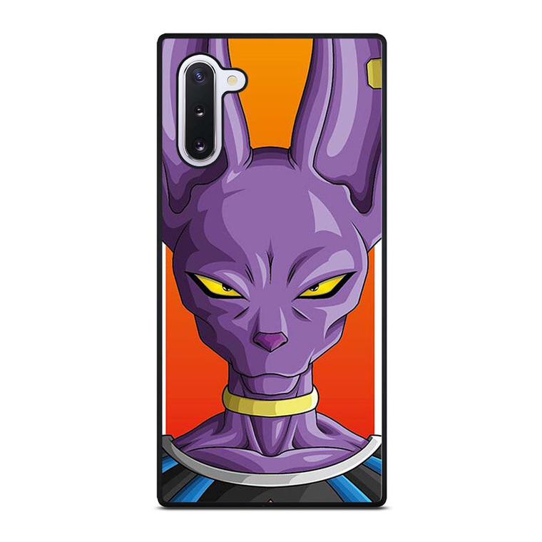 DRAGON BALL LORD BEERUS ANIME MANGA Samsung Galaxy Note 10 Case Cover