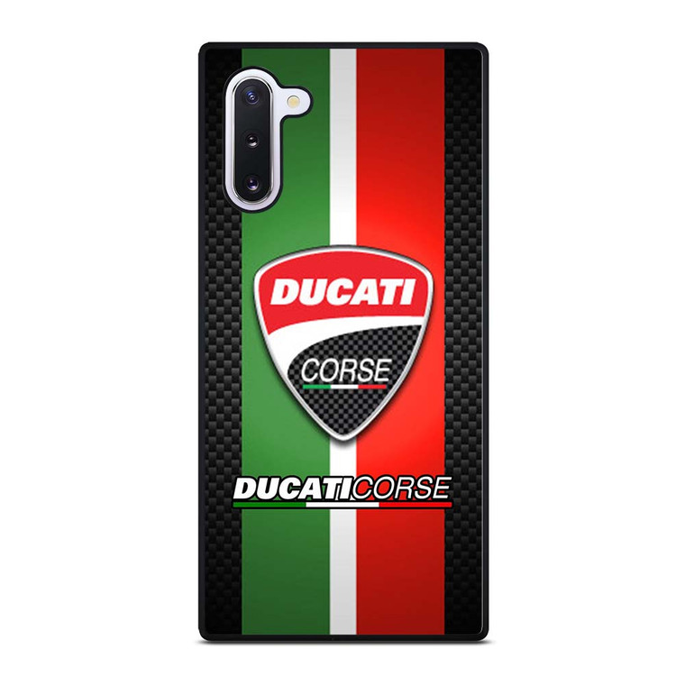 DUCATI CORSE CARBON LOGO Samsung Galaxy Note 10 Case Cover