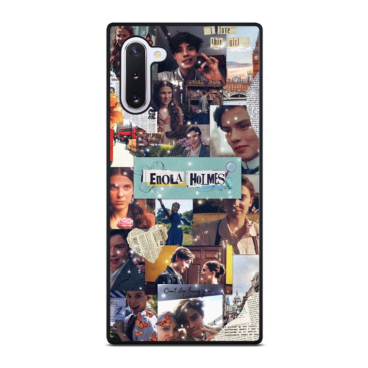 ENOLA HOLMES MOVIES COLLAGE Samsung Galaxy Note 10 Case Cover