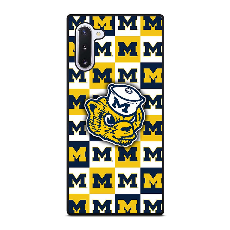 FOOTBALL MASCOT MICHIGAN WOLVERINES Samsung Galaxy Note 10 Case Cover