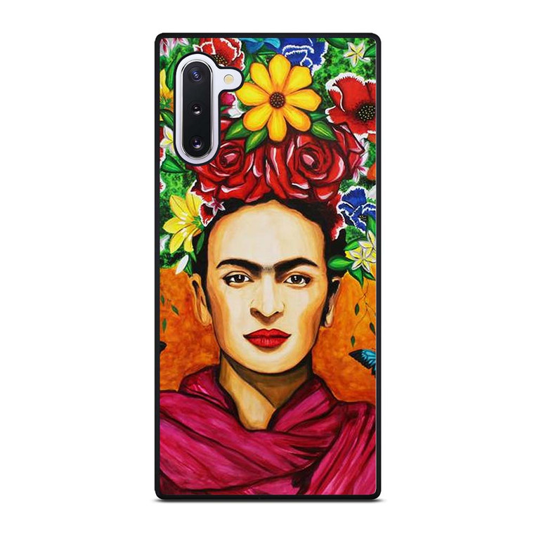 FRIDA KAHLO FLORAL ART Samsung Galaxy Note 10 Case Cover
