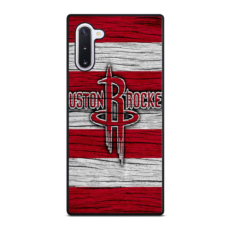 HOUSTON ROCKETS WOODEN LOGO Samsung Galaxy Note 10 Case Cover