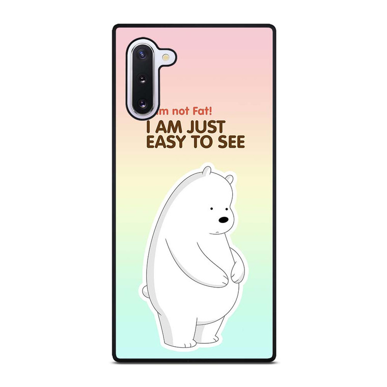 ICE BEAR WE BARE BEARS CARTOON Samsung Galaxy Note 10 Case Cover