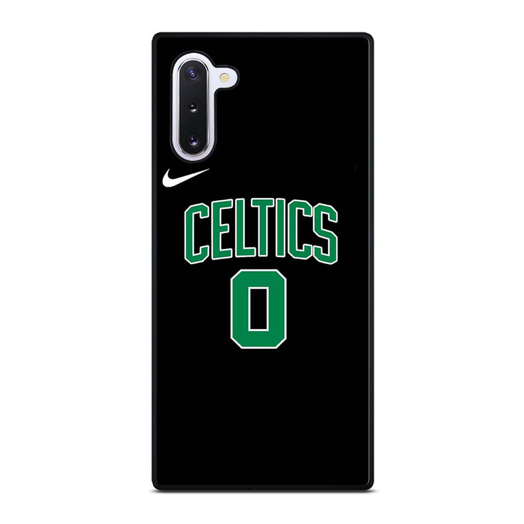 JASON TATUM BOSTON CELTICS BLACK Samsung Galaxy Note 10 Case Cover