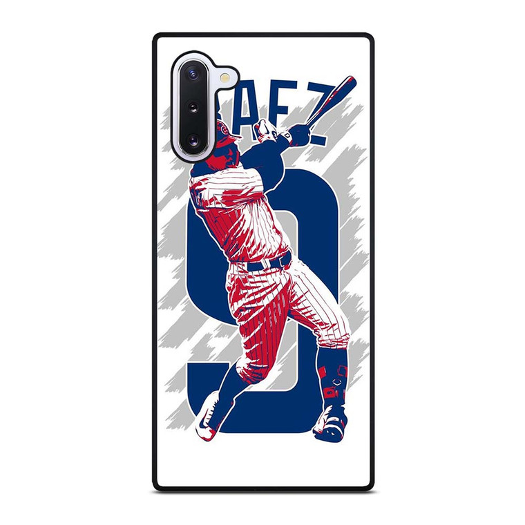 JAVIER BAEZ CHICAGO CUBS ART Samsung Galaxy Note 10 Case Cover