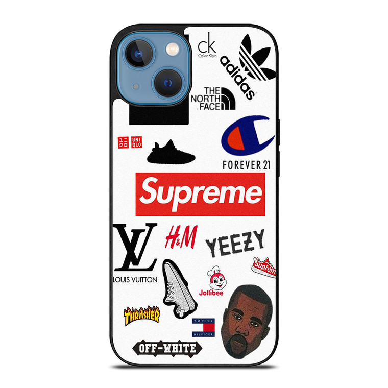 HYPEBEAST SUPREME YEEZY KANYE WEST iPhone 13 Case Cover