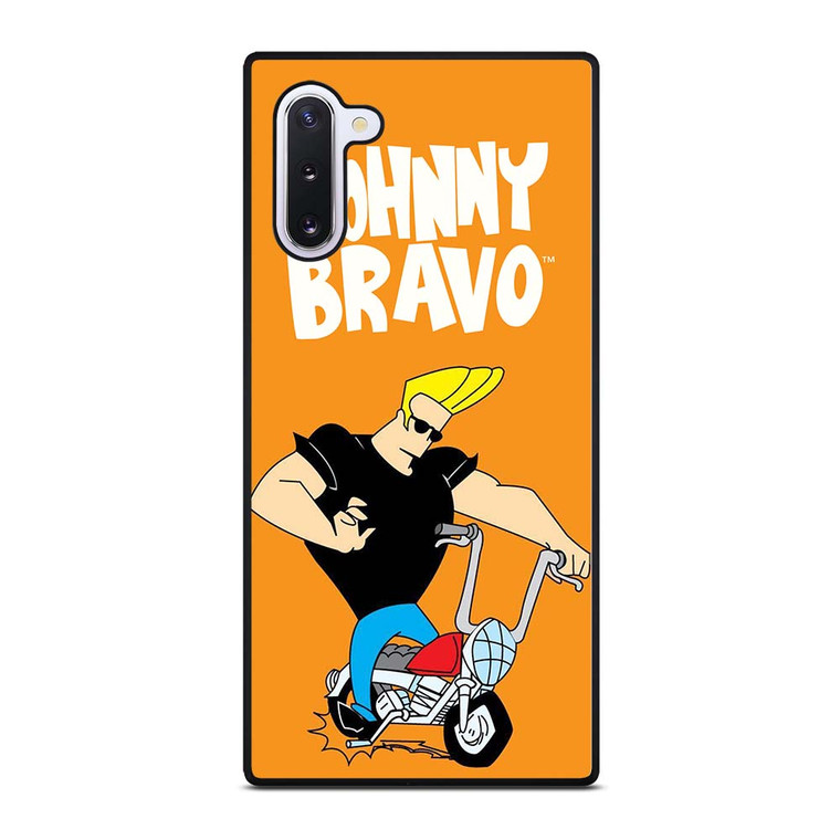 JOHNNY BRAVO CARTOON RIDING BIKE Samsung Galaxy Note 10 Case Cover