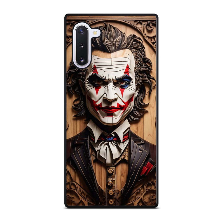 JOKER FACE WOOD Samsung Galaxy Note 10 Case Cover