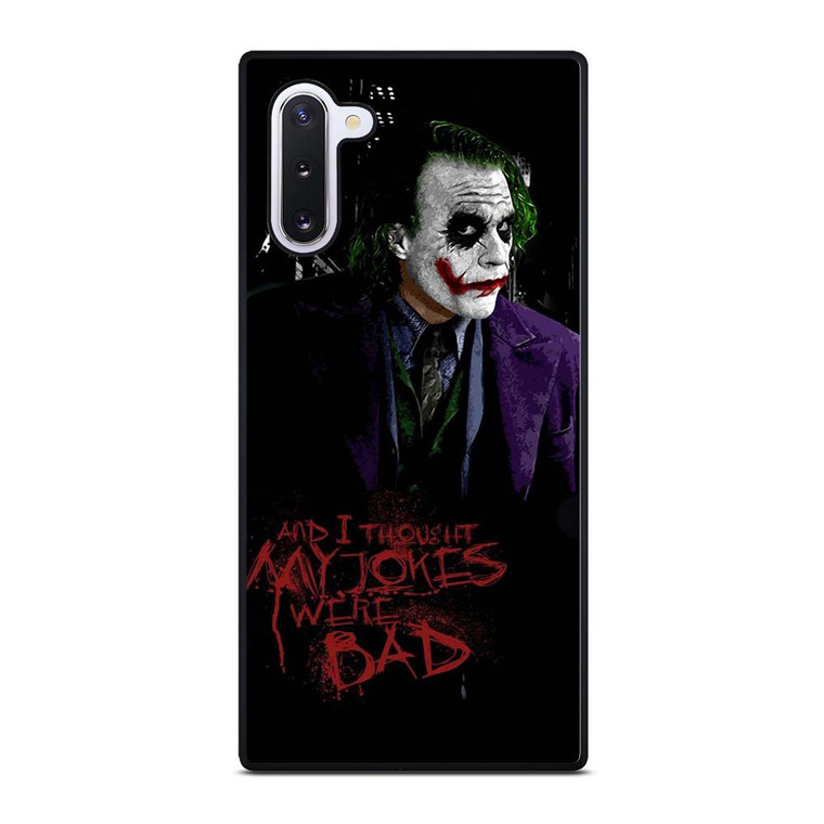 JOKER HEATH LEDGER QUOTE Samsung Galaxy Note 10 Case Cover