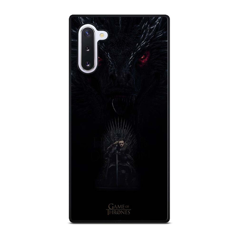 JON SNOW WOLF NIGHT Samsung Galaxy Note 10 Case Cover