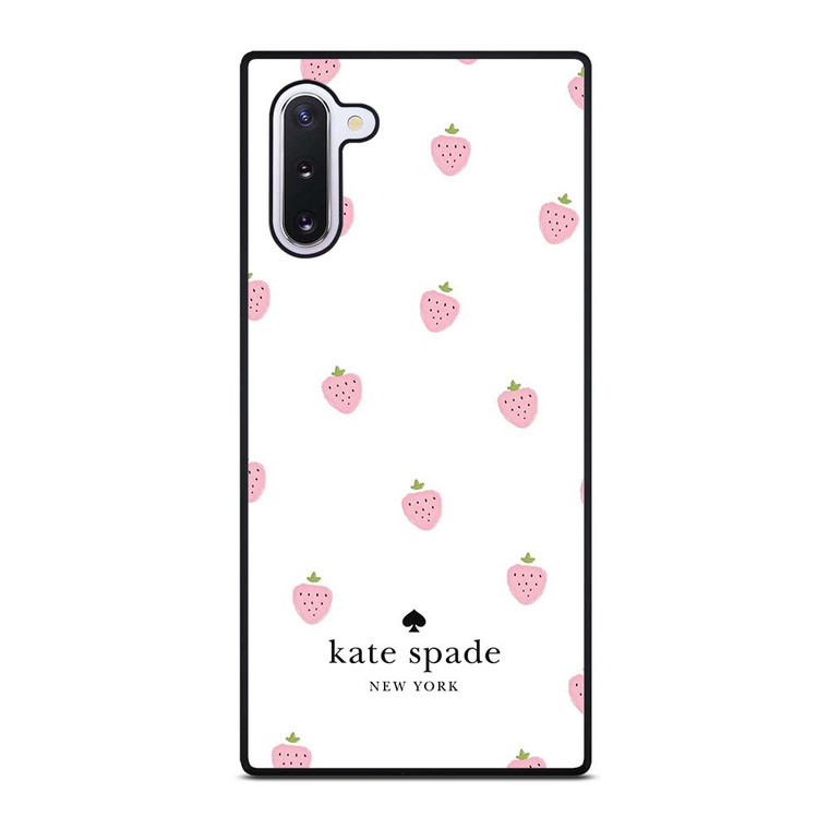 KATE SPADE NEW YORK PINK STRAWBERRY Samsung Galaxy Note 10 Case Cover