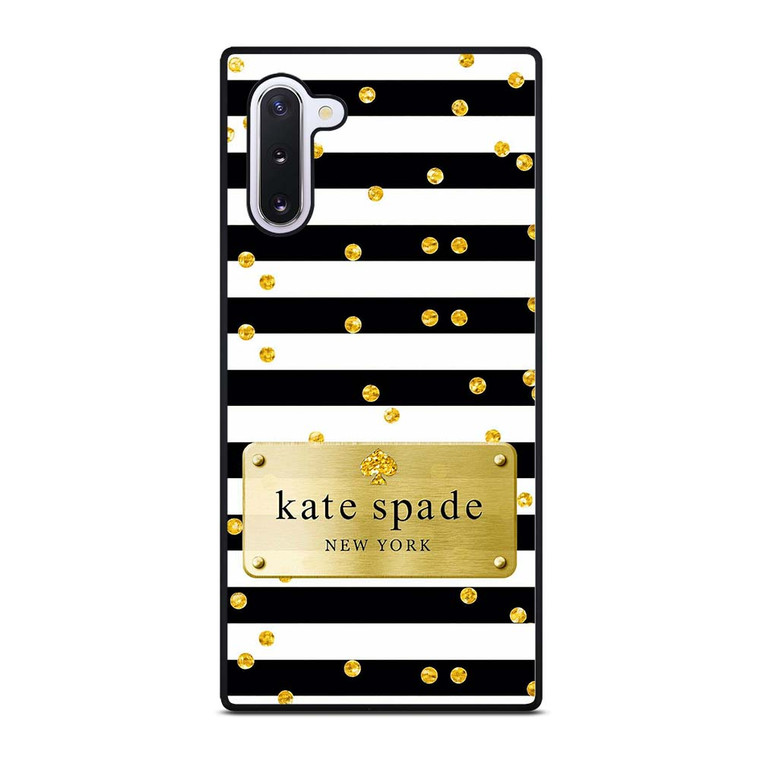 KATE SPADE POLKADOTS GOLD Samsung Galaxy Note 10 Case Cover