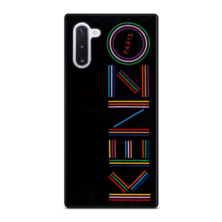 KENZO PARIS COLORFUL LOGO Samsung Galaxy Note 10 Case Cover