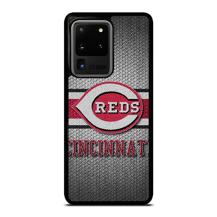 CINCINNATI RED MLB BASEBALL METAL Samsung Galaxy S20 Ultra Case Cover