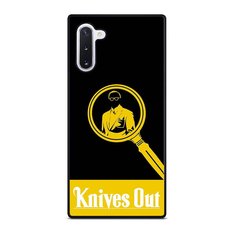 KNIVES OUT DANIEL CRAIG SILHOUETTE Samsung Galaxy Note 10 Case Cover