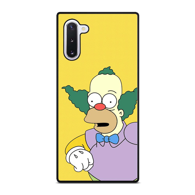 KRUSTY THE CLOWN CARTOON Samsung Galaxy Note 10 Case Cover
