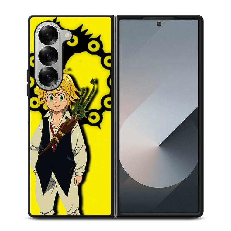 7 DEADLY SINS MELIODAS ANIME Samsung Galaxy Z Fold 6 Case Cover