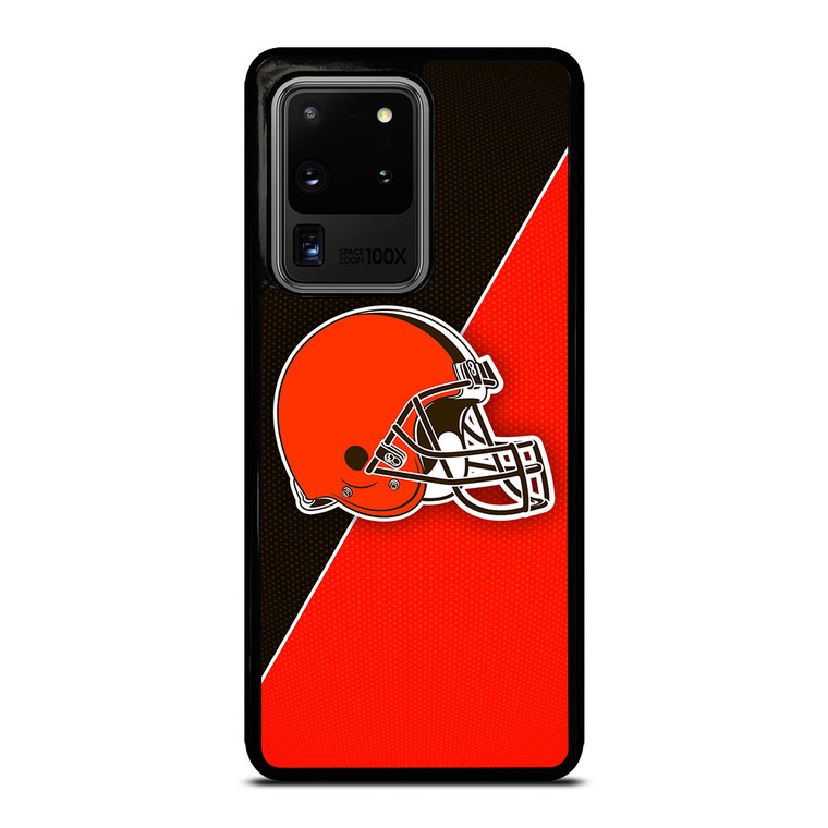 CLEVELAND BROWNS NFL FOOTBALL LOGO Samsung Galaxy S20 Ultra Case Cover