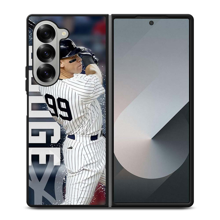 AARON JUDGE NEW YORK YANKEES BASEBALL Samsung Galaxy Z Fold 6 Case Cover