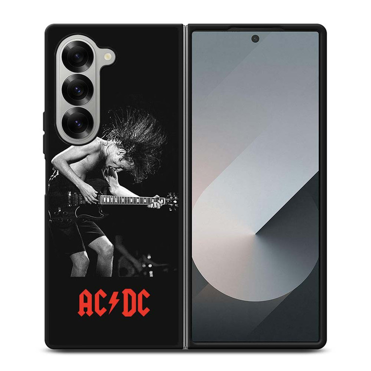 ACDC ROCK BAND LOGO Samsung Galaxy Z Fold 6 Case Cover