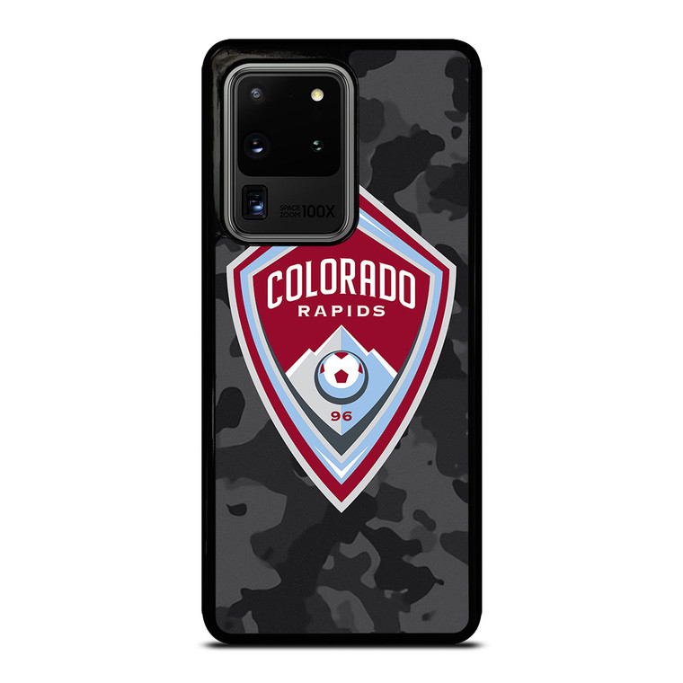 COLORADO RAPIDS MLS BLACK CAMO Samsung Galaxy S20 Ultra Case Cover