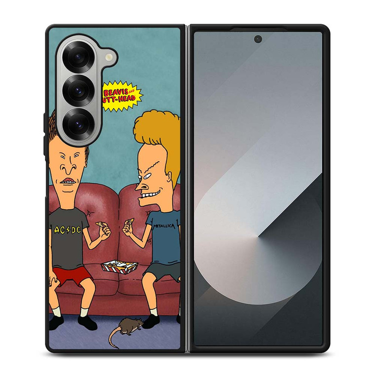 BEAVIS AND BUTTHEAD MTV CARTOON Samsung Galaxy Z Fold 6 Case Cover