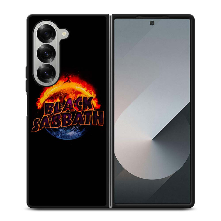 BLACK SABBATH BAND LOGO ART Samsung Galaxy Z Fold 6 Case Cover