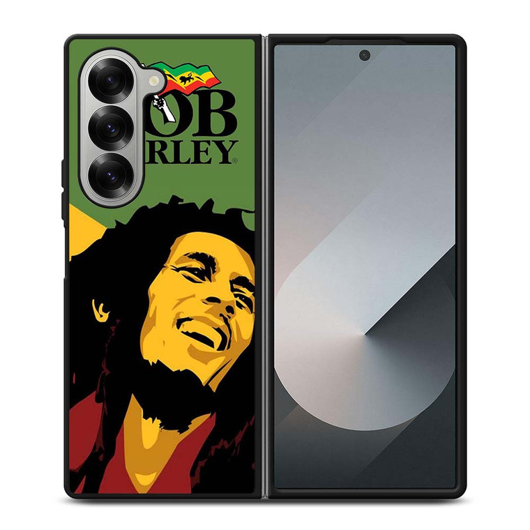 BOB MARLEY RASTA ART Samsung Galaxy Z Fold 6 Case Cover