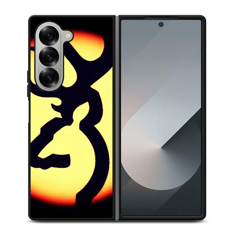 BROWNING SILHOUETTE LOGO Samsung Galaxy Z Fold 6 Case Cover