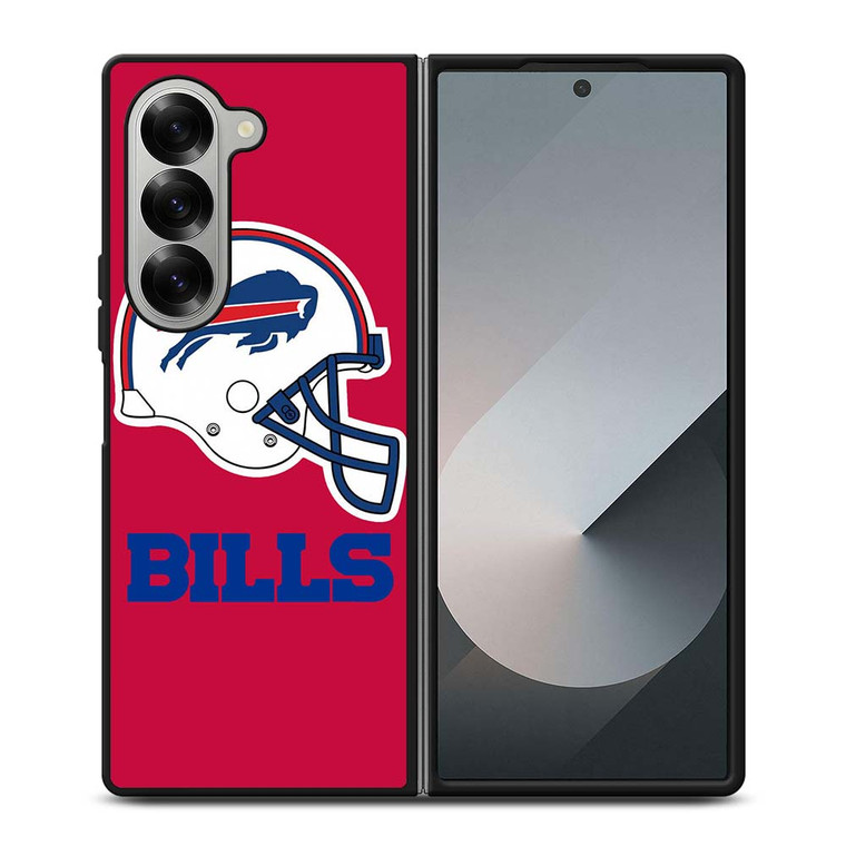 BUFFALO BILLS HELMET Samsung Galaxy Z Fold 6 Case Cover