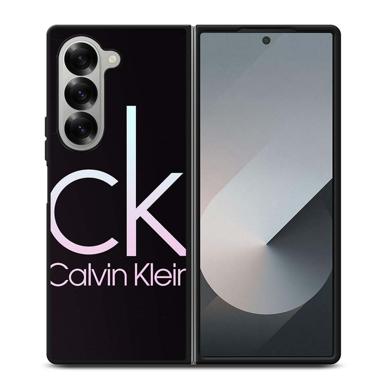 CALVIN KLEIN LOGO 2 Samsung Galaxy Z Fold 6 Case Cover