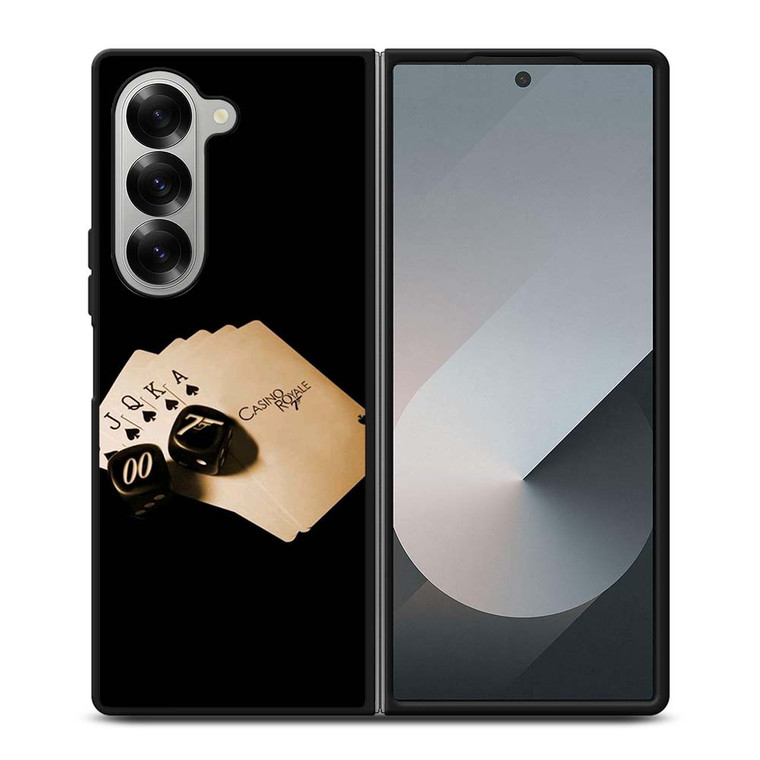 CASINO ROYAL 007 BOND Samsung Galaxy Z Fold 6 Case Cover