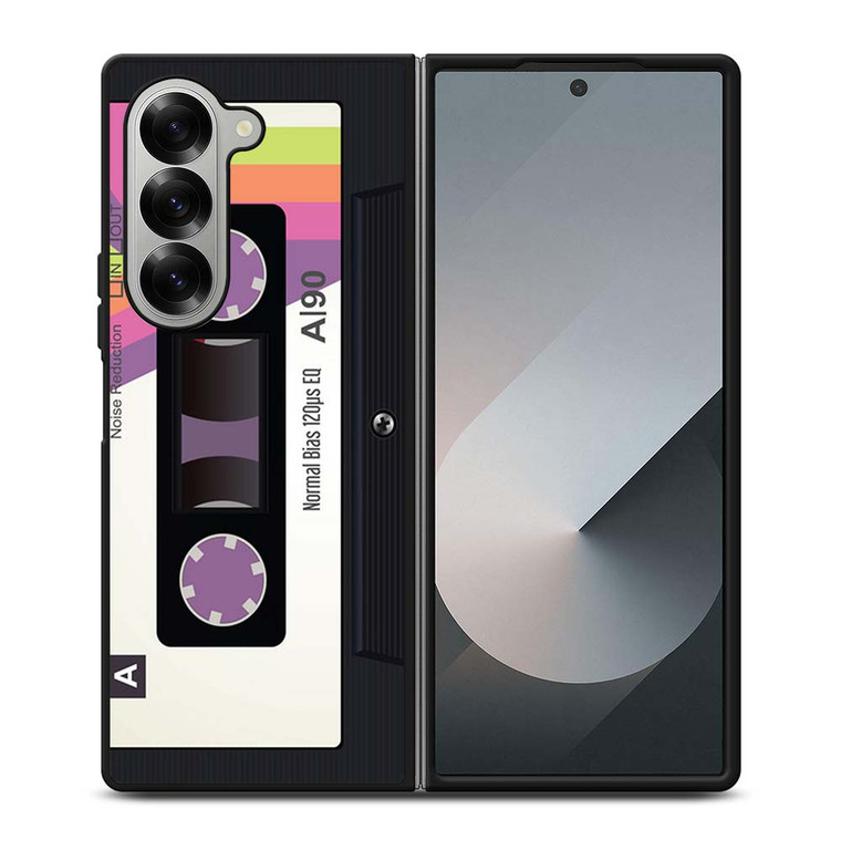 CASSETTE TAPE RETRO Samsung Galaxy Z Fold 6 Case Cover
