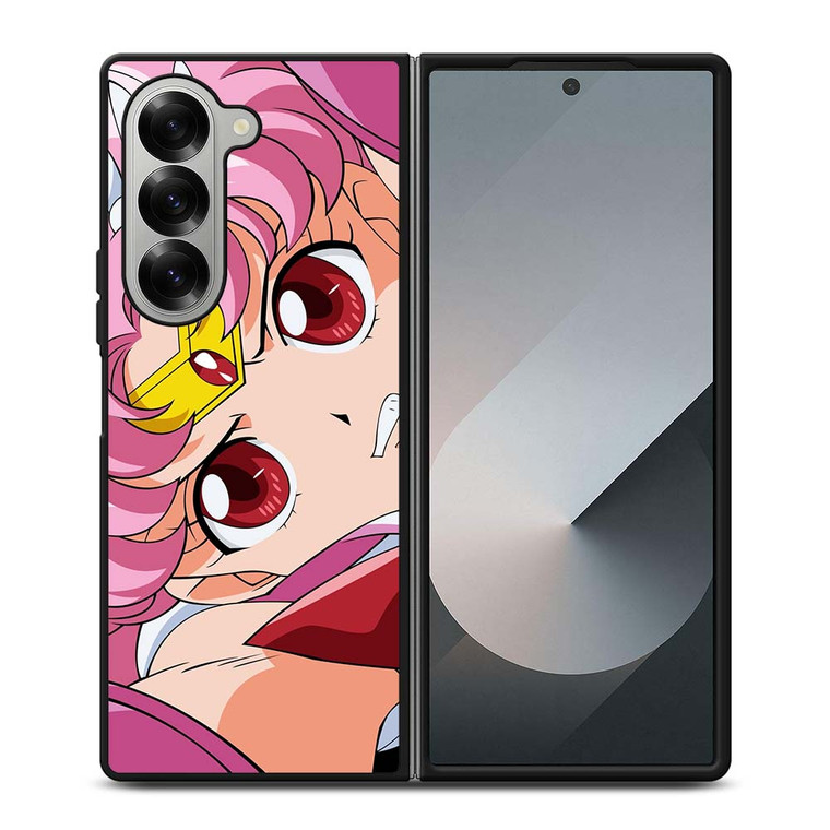 CHIBIUSA SAILOR MOON FACE Samsung Galaxy Z Fold 6 Case Cover