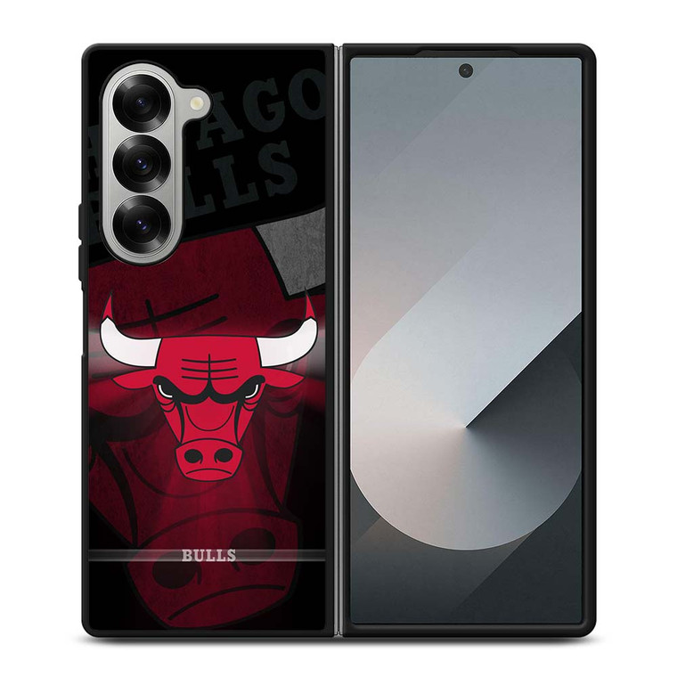 CHICAGO BULLS NBA SYMBOL Samsung Galaxy Z Fold 6 Case Cover
